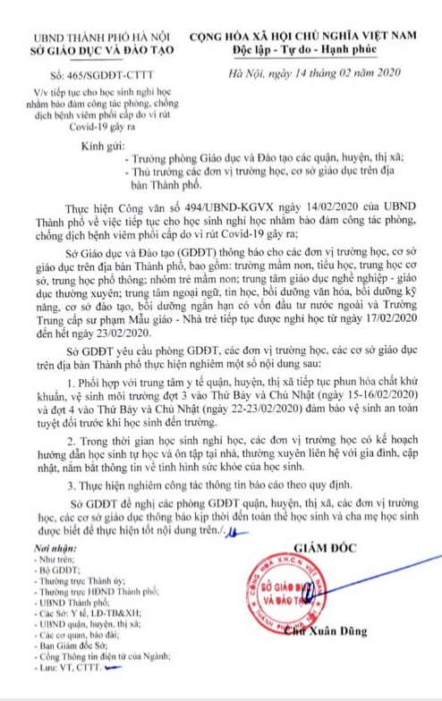 THÔNG BÁO KHẨN !
