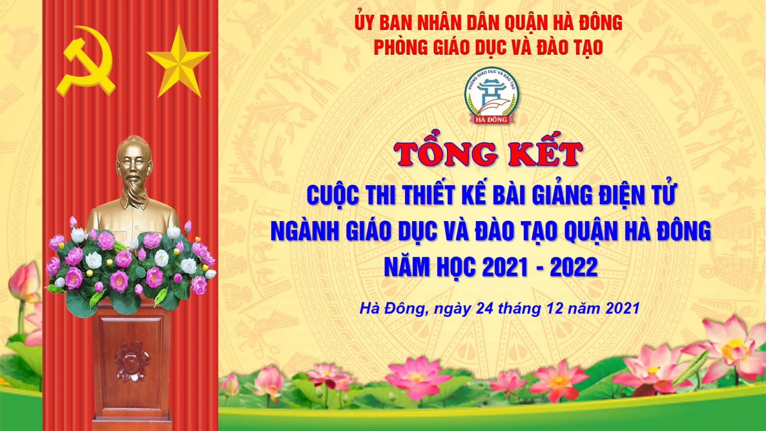 TỔNG KẾT HỘI THI THIẾT KẾ BÀI GIỬNG ĐIỆN TỬ CẤP QUẬN